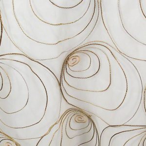 Bronze Spirals Sheer