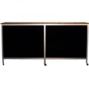 Black Aluminum Bar