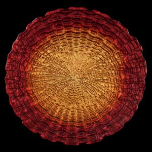 Canyon Sunset Glass Charger