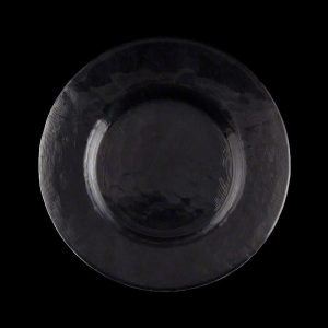 Ice Clear Bread and Butter Glass Charger