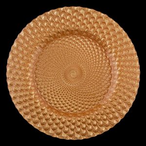 Luxe Melon Glass Charger