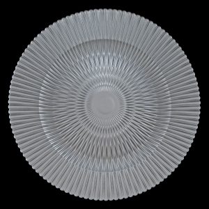 Marbella Silver Glass Charger