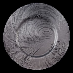 Tidal Wave Grey Glass Charger