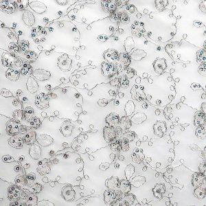 White with Silver Diedra