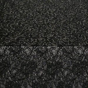 Black Downton Table Runner