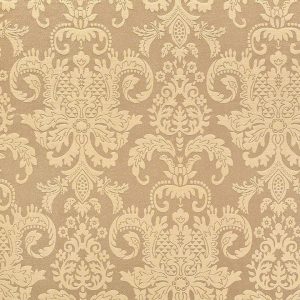 Taupe Regal Damask