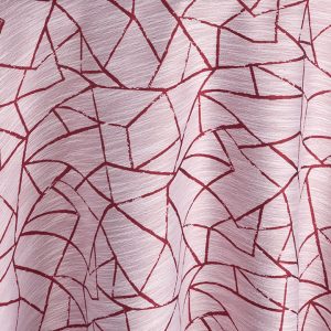 It's slightly edgy, but its modernity is a large part of the appeal of Scarlet Aurora Table Linen. As part of the distinctive new selection of reds in Fabulous Events' Envie Collection, this graphic pattern has a classy personality that sets it apart. Rent this table linen and many others from our collection here at FE