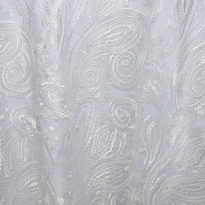 Rent paisley lace overlays from Fabulous Events. We have one of the largest selections of rental table linens, chair covers, napkins & chargers.