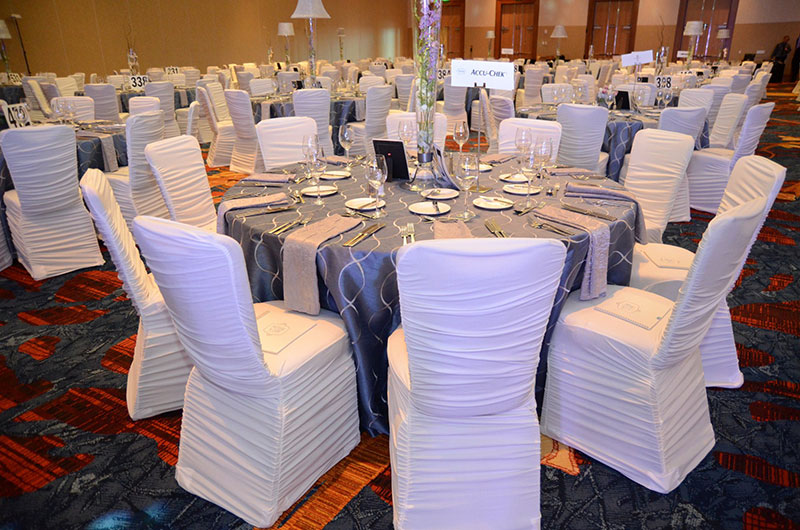 White Chair Cushion, Rental Reception Party Banquet