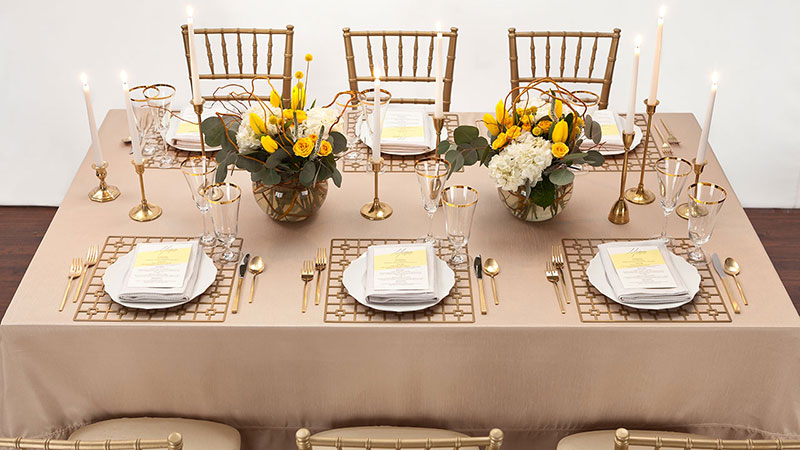 Chair and sales linen rentals