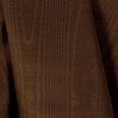 Chocolate Brown Bengaline Moire