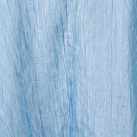 French Blue Crinkle Taffeta