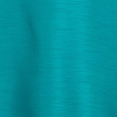 Teal Majesty Dupioni