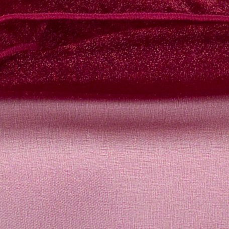 Burgundy Sheer Organza