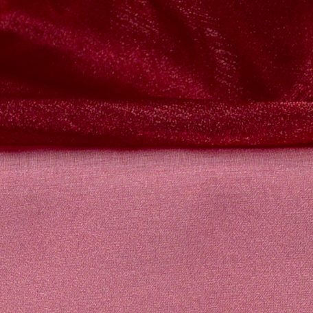 Garnet Sheer Organza
