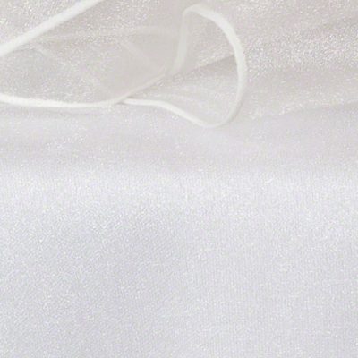 Ivory Sheer Organza