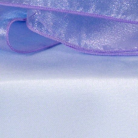 Lilac Pink Sheer Organza