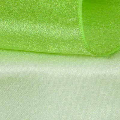 Lime Green Sheer Organza
