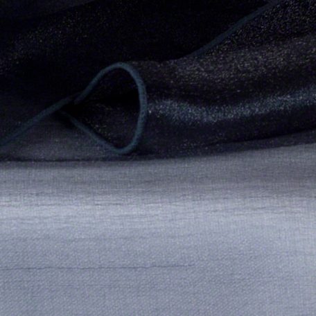 Navy Blue Sheer Organza