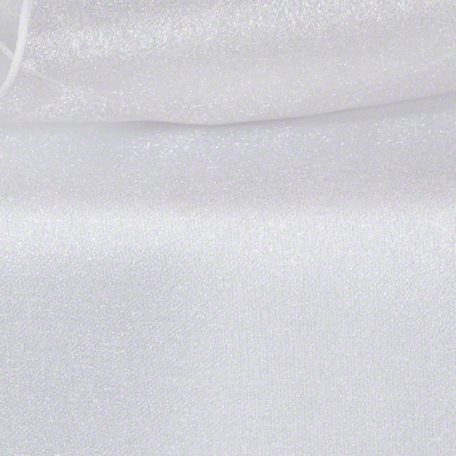 White Sheer Organza