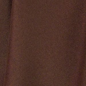 Chocolate Brown Polyester