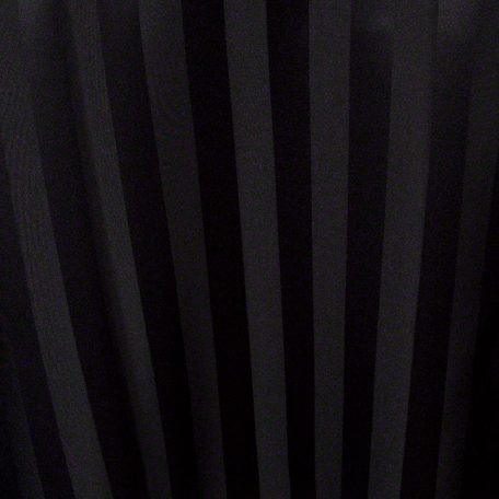 Black Satin Stripe