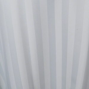 White Satin Stripe