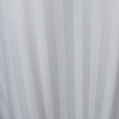 White Satin Stripe