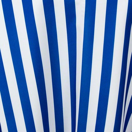 Royal Blue and White Stripe