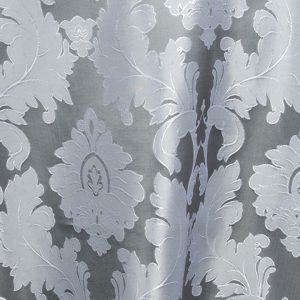 Alexandra Damask Silver