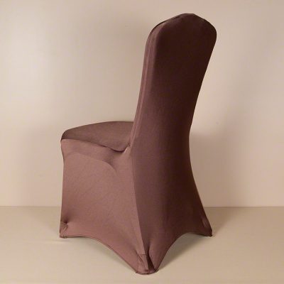 Chocolate Brown Spandex Chair Cover