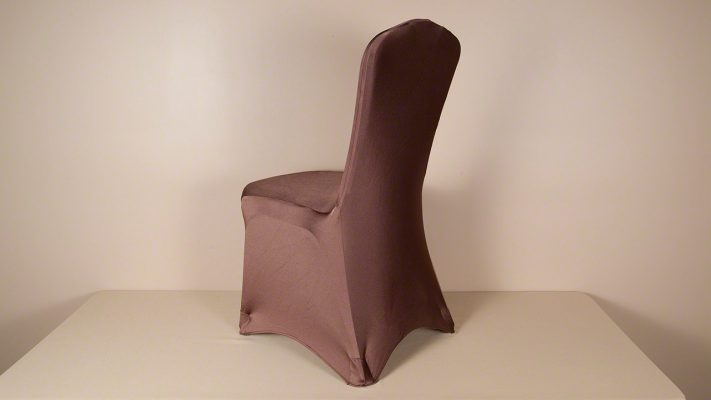 Chocolate Brown Spandex Chair Cover