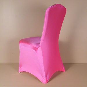 Hot Pink Spandex Chair Cover