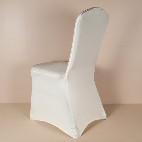 Ivory Spandex Chair Cover