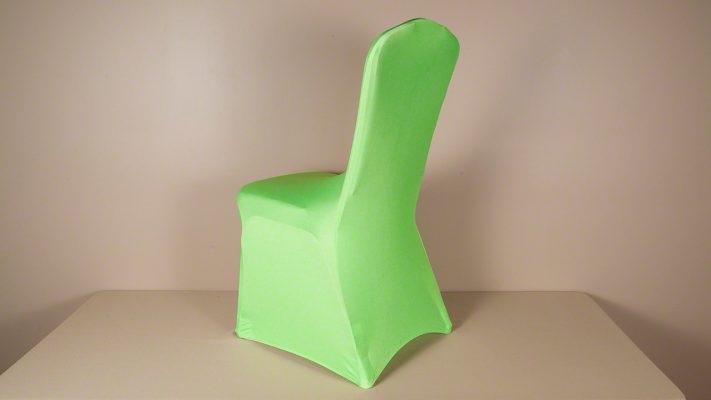 Neon Green Spandex Chair Cover