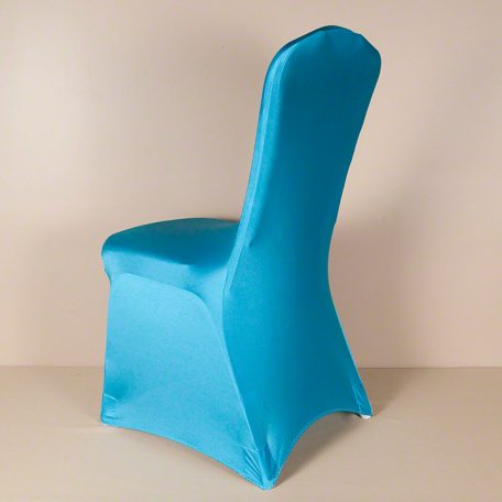 Turquoise Spandex Chair Cover