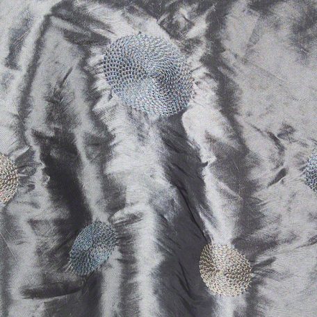 Silver Soleil Taffeta