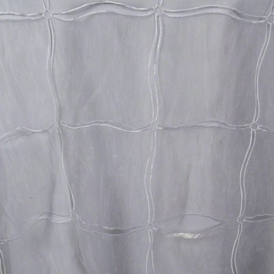 White Sheer Squares