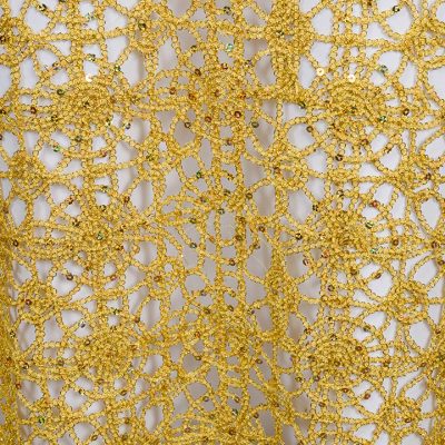Gold Bling over White