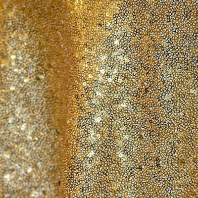 Gold Sequins Table Overlay