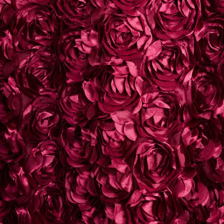 Loveable Burgundy Table Overlays for Rental