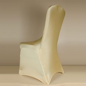 Champagne Spandex Chair Cover
