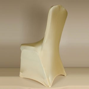 Champagne Spandex Chair Cover