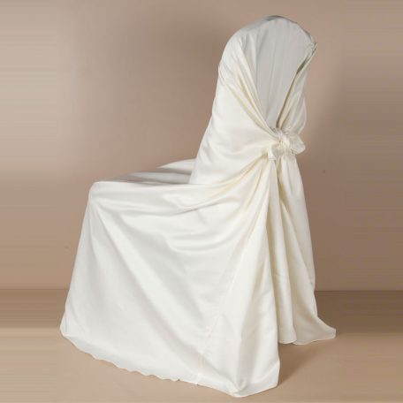 Oyster Matte Satin Pillowcase Chair Cover