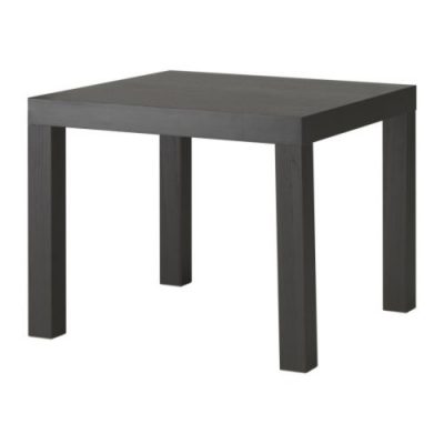 Black Standard End Table