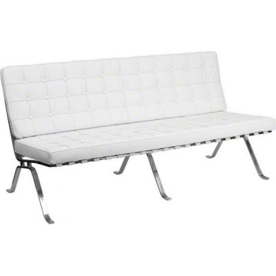 White Herc Flash Sofa