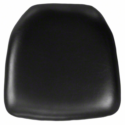 black vinyl chiavari pad