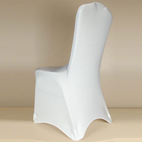 White Spandex Chair Cover