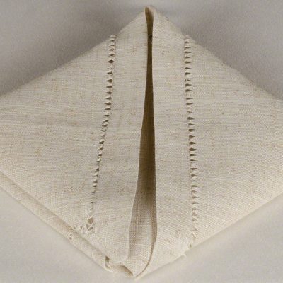 Oatmeal Avena Hemstitch Napkin