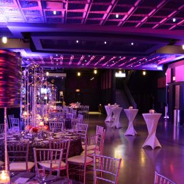 Jay Lazar and Lisa Rasansky Wedding Reception inside Sound Board at the Motor City Hotel and Casino